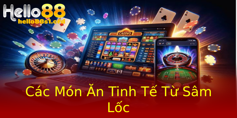 Các Món Ăn Tinh Tế Từ Sâm Lốc Các Món Ăn Tinh Tế Từ Sâm Lốc