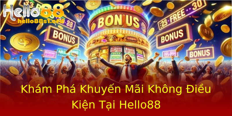 Khám Phá Khuyến Mãi Không Điều Kiện Tại Hello88 Khám Phá Khuyến Mãi Không Điều Kiện Tại Hello88